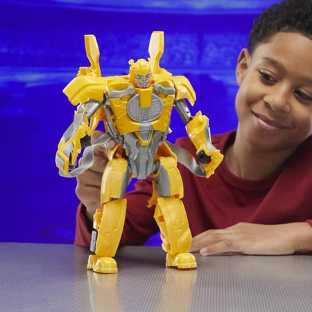 Figura 2 in 1 di Bumblebee B-127 da 25 cm, Transformers One si trasforma in maschera, giocattoli interattivi, dai 6 anni