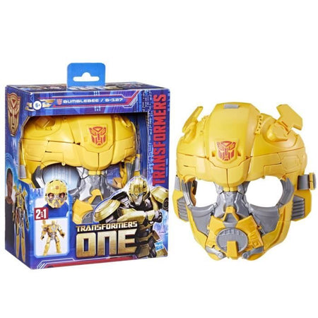 Figura 2 in 1 di Bumblebee B-127 da 25 cm, Transformers One si trasforma in maschera, giocattoli interattivi, dai 6 anni