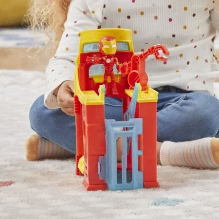 Spidey e i suoi straordinari amici, quartier generale di Iron Man, dai 3 anni in su