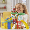 Scatola area giochi Spidey con statuetta Spidey da 10 cm, per bambini di 3 anni, Marvel Spidey e i suoi amici straordinari