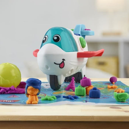 Play-Doh, set Starters Il mio aereo delle scoperte, giocattoli prescolari per ragazze e ragazzi con aereo, dai 3 anni in su