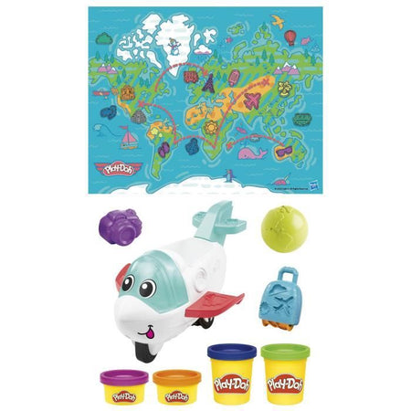 Play-Doh, set Starters Il mio aereo delle scoperte, giocattoli prescolari per ragazze e ragazzi con aereo, dai 3 anni in su