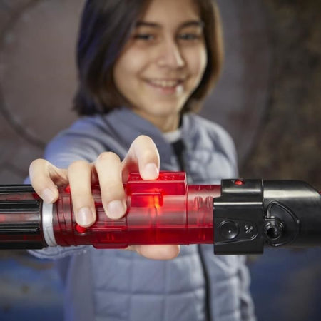 Spada laser elettronica Darth Vader, Star Wars Lightsaber Forge Kyber Core, giocattoli per bambini, 4 anni