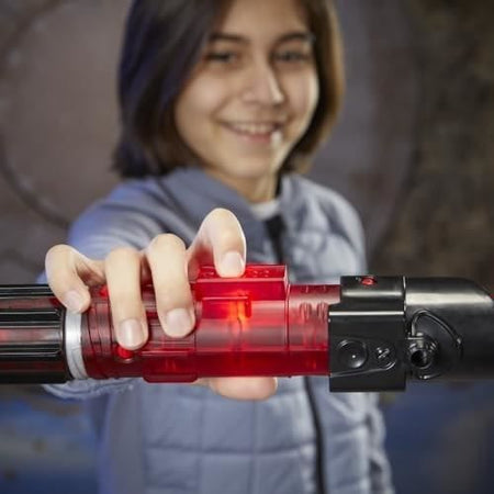 Spada laser elettronica Darth Vader, Star Wars Lightsaber Forge Kyber Core, giocattoli per bambini, 4 anni