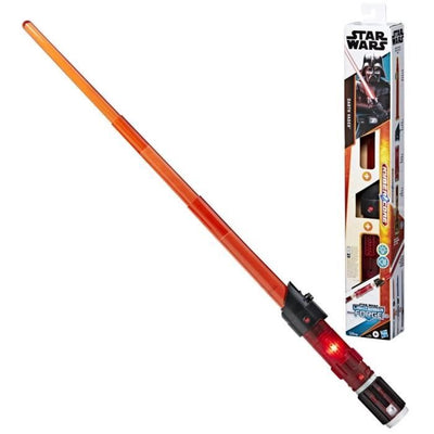 Spada laser elettronica Darth Vader, Star Wars Lightsaber Forge Kyber Core, giocattoli per bambini, 4 anni