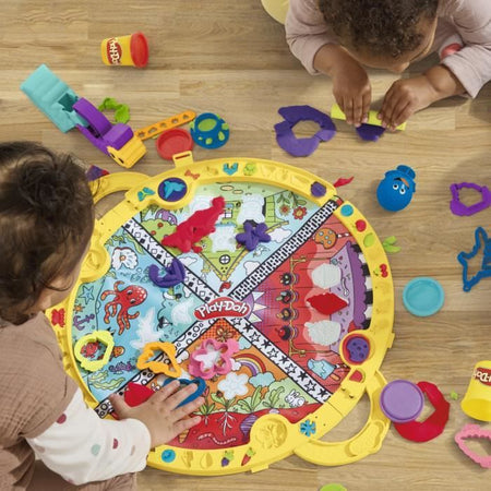 Tappetino da viaggio Play-Doh, scatola Discovery con pasta modellabile