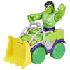 Set scatola camion da demolizione Spidey Hulk, veicolo con statuetta da 10 cm, giocattoli per bambini di 3 anni, Spidey e i suoi amici straordinari