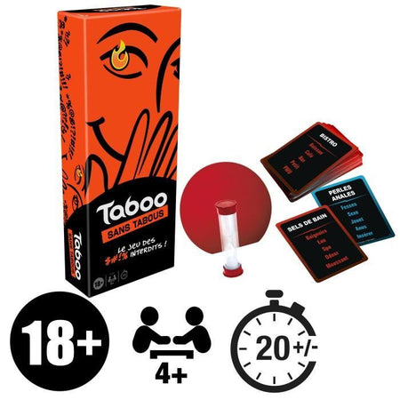 Taboo sans taboos, gioco da tavolo suggestivo, per adulti