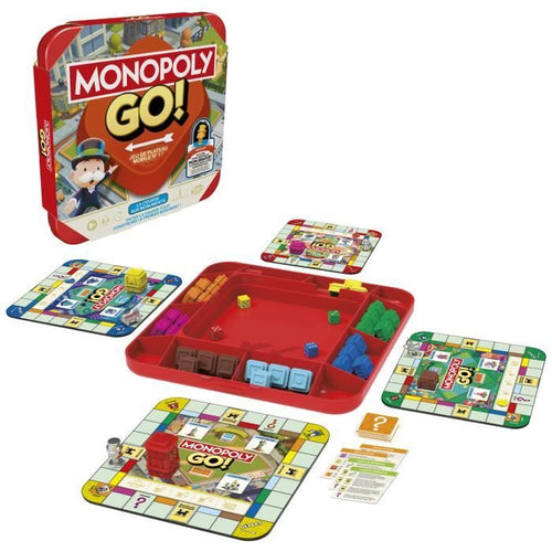Monopoly Go, Gioco da tavolo da 8 anni, Gioco da tavolo per famiglie