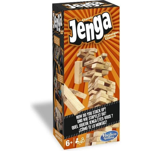 HASBRO GAMING - Jenga - Gioco da tavolo, Gioco di abilità
