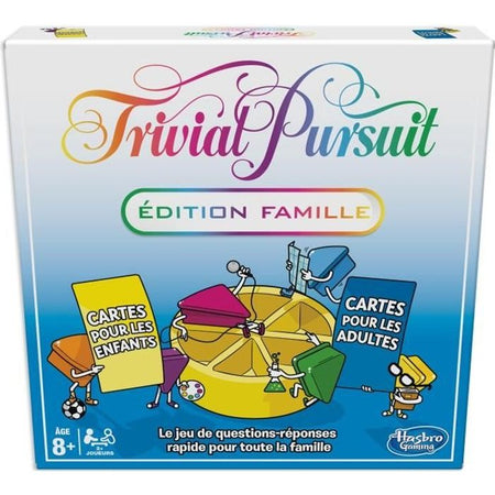HASBRO GAMING - Trivial Pursuit Family, Edition 2018 - Gioco da tavolo