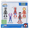 Confezione Spidey 5 figurine Collezione Hero, giocattolo per bambini, Spidey e i suoi straordinari amici, da 3 anni