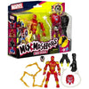 MixMashers Iron Spider Deluxe, statuetta personalizzabile da 12 cm da abbinare e mescolare con accessori, Marvel, da 4 anni