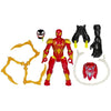 MixMashers Iron Spider Deluxe, statuetta personalizzabile da 12 cm da abbinare e mescolare con accessori, Marvel, da 4 anni