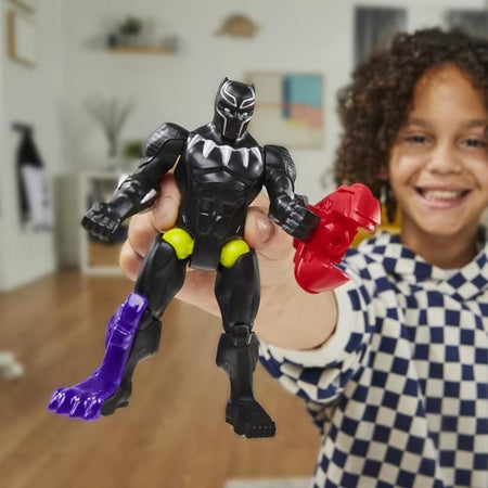 MixMashers Marvel Avengers Black Panther Mix and Match Figura con Accessori