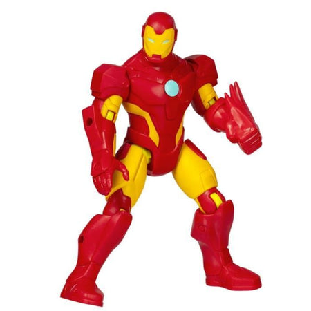 MixMashers Iron Man, statuetta personalizzabile da 12 cm da abbinare e mixare con accessori, Marvel, dai 4 anni