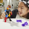 MixMashers Iron Man, statuetta personalizzabile da 12 cm da abbinare e mixare con accessori, Marvel, dai 4 anni