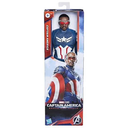 Marvel Studios Captain America Brave New World Titan Hero Series Captain America Figure