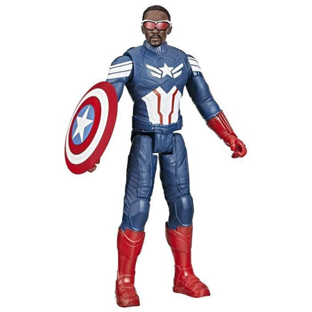 Marvel Studios Captain America Brave New World Titan Hero Series Captain America Figure