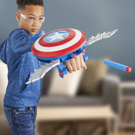 Marvel Studios Capitan America Brave New World, NERF Blaster Skyshot, Costume Scudo