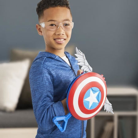 Marvel Studios Capitan America Brave New World, NERF Blaster Skyshot, Costume Scudo