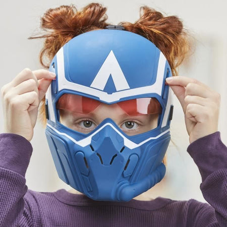 Maschera da volo di Captain America Brave New World, giocattolo da travestimento, Marvel Studios, dai 5 anni in su