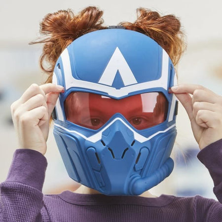 Maschera da volo di Captain America Brave New World, giocattolo da travestimento, Marvel Studios, dai 5 anni in su