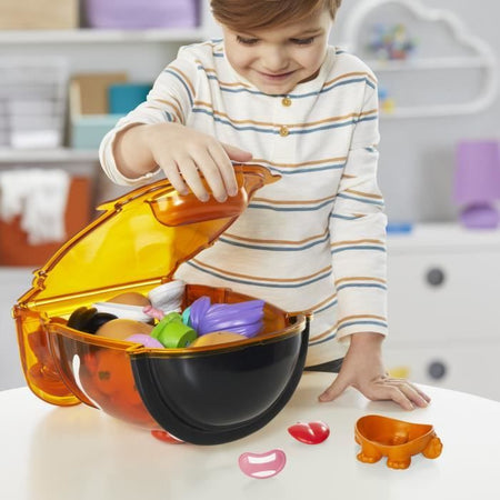 Mega Potato Head Playset con 42 pezzi, incluso contenitore, giocattoli creativi per la scuola materna per bambini dai 2 anni in su