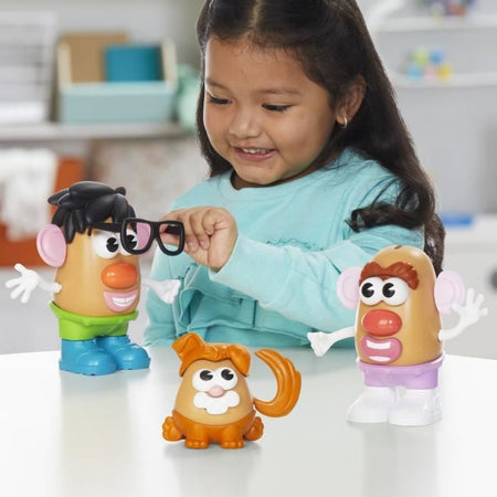 Mega Potato Head Playset con 42 pezzi, incluso contenitore, giocattoli creativi per la scuola materna per bambini dai 2 anni in su