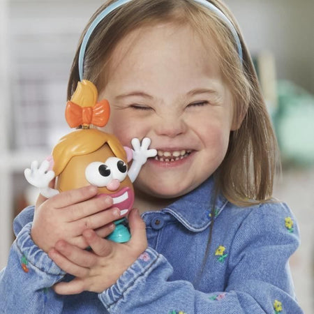 Mega Potato Head Playset con 42 pezzi, incluso contenitore, giocattoli creativi per la scuola materna per bambini dai 2 anni in su