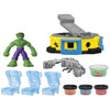 Play-Doh Hulk schiaccia tutto, set di pasta da modellare con statuetta di Hulk, dai 4 anni, Marvel
