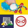 Play-Doh Spider-Man, set Slash Attack con 2 personaggi flessibili, 7 accessori e pasta modellabile, dai 4 anni, Marvel