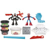 Play-Doh Spider-Man, set Slash Attack con 2 personaggi flessibili, 7 accessori e pasta modellabile, dai 4 anni, Marvel