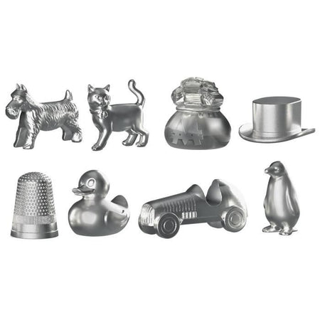 Monopoly classico, gioco da tavolo, con contenitore e pedine grandi, da 2 a 6 giocatori, versione FR, da 8 anni,