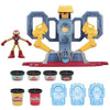 Play-Doh Iron Man Armour Factory, set con figura di Iron Man e argilla da modellare, dai 4 anni, Marvel