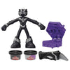 Play-Doh Black Panther, artigli affilati con figura flessibile e composto da modellare, età 4 anni, Marvel