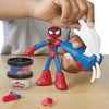 Play-Doh Spider-Man, My Web Creator box con personaggio flessibile e pasta da modellare, dai 4 anni, Marvel