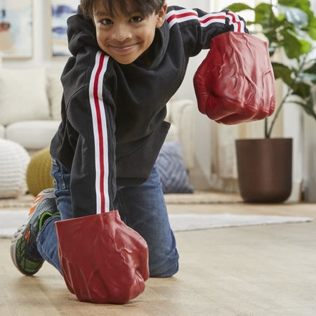 Marvel Avengers Capitan America: Brave New World Costume giocattolo di Hulk Rosso che schiaccia i pugni