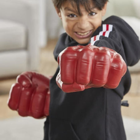 Marvel Avengers Capitan America: Brave New World Costume giocattolo di Hulk Rosso che schiaccia i pugni