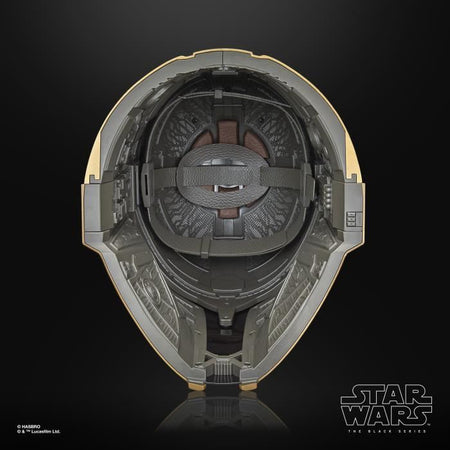 Casco elettronico premium, articolo per cosplay, Star Wars The Black Series The Armorer