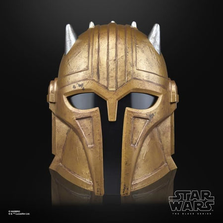 Casco elettronico premium, articolo per cosplay, Star Wars The Black Series The Armorer