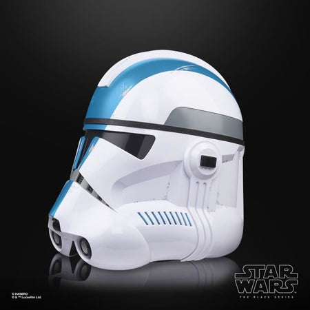 Casco elettronico premium da soldato clone della 501a Legione, articolo per cosplay, età 14 anni, Star Wars The Black Series
