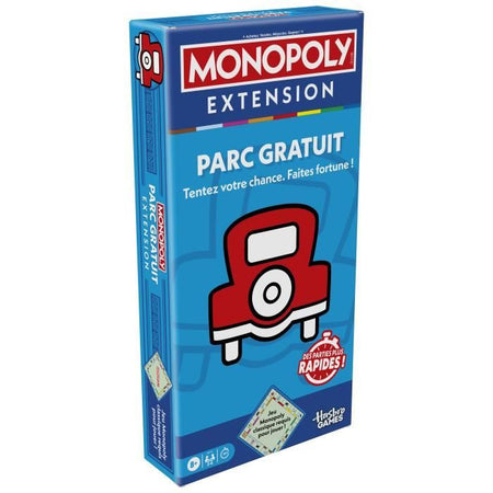 Estensione gratuita del Monopoly Park, rende il classico gioco del Monopoly più divertente e veloce, 2-6 giocatori, 40 minuti, giochi da tavolo