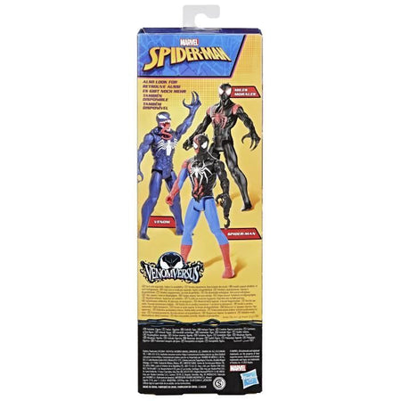 Personaggio di Miles Morales da 12", serie Titan Hero, Marvel Spider-Man VenomVersus, dai 4 anni in su