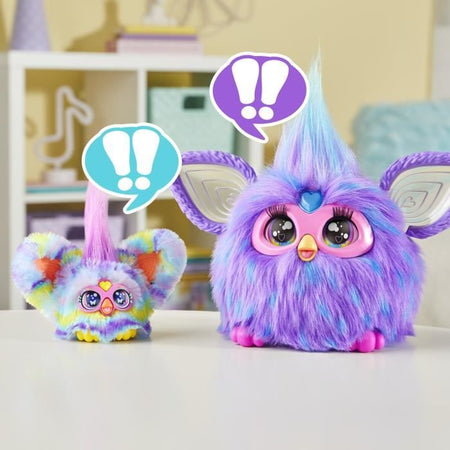 Furby Furblets Swee-Dee, Mini Peluche Elettronico per Bambine e Bambini, 45+ Suoni, Dai 6 Anni in su, Serie 4, Hasbro