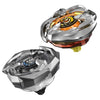 Beyblade X Dual Pack Gale Wyvern 3-60T e Sword Dran 3-80B, 2 autentici Takara Tomy Right Spin Competition Top, Des