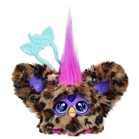Furby Furblets Chee-Chee, Mini peluche elettronico per bambine e bambini, oltre 45 suoni, dai 6 anni in su, Hasbro