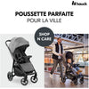 HAUCK - Passeggino compatto - SHOP N CARE - 4 ruote - Grigio