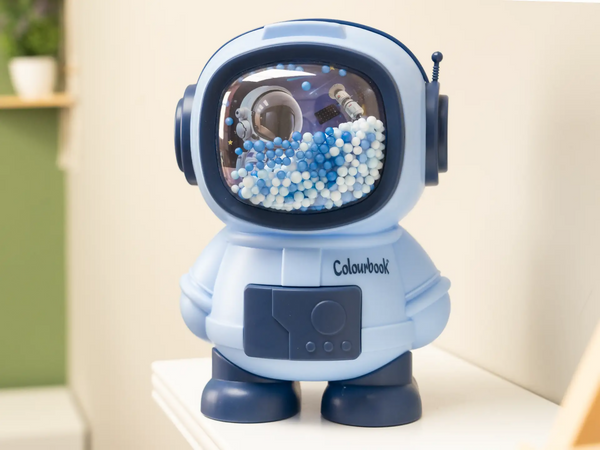 ambientata-salvadanaio-space-bank-astronauta-azzurro