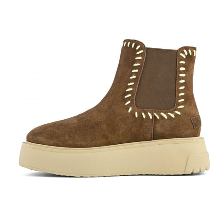 Colors of California Beatle boot wool stitching scarpe donna